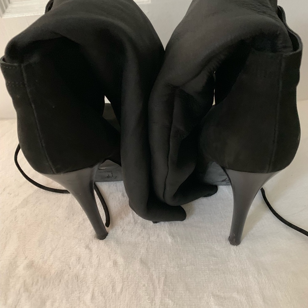 ‼️HOT‼️GIUSEPPE ZANOTTI‼️SHEARLING LEATHER BOOTS‼️ - Picture 5 of 8